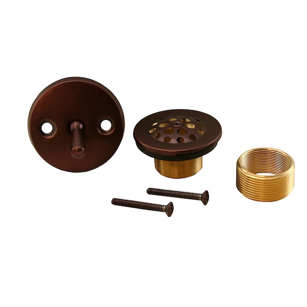 Old World Bronze Two-Hole Trip Lever Conversion Kit